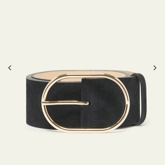 ba&sh COLE Suede Belt – Made in Italy, Elegant & Timeless - Picture 1 of 6